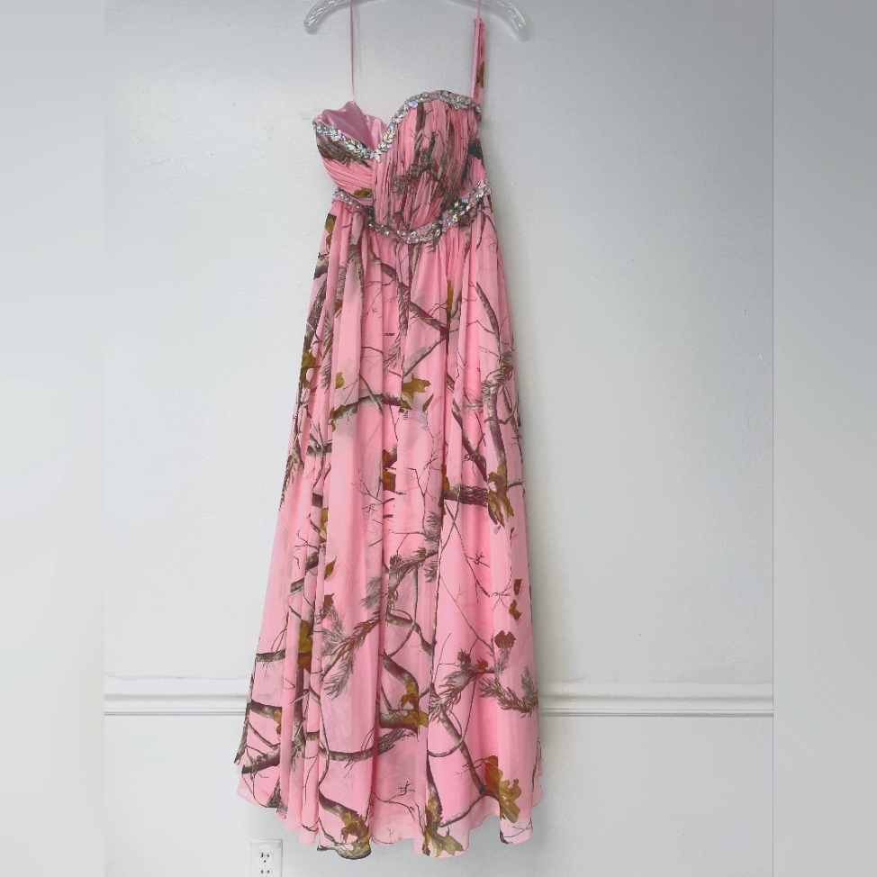 Nwt Realtree Pink Camo Gown Size 14
